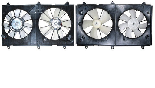 Dual Radiator and Condenser Fan Assembly Agility Autoparts 6019116