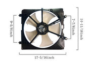 Engine Cooling Fan Assembly Agility Autoparts 6019137