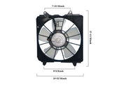 Engine Cooling Fan Assembly Agility Autoparts 6019144