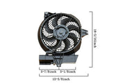 A/C Condenser Fan Assembly Agility Autoparts 6020109