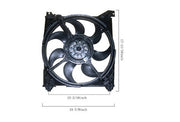 Engine Cooling Fan Assembly Agility Autoparts 6020110