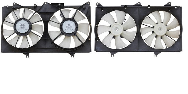 Dual Radiator and Condenser Fan Assembly Agility Autoparts 6025103