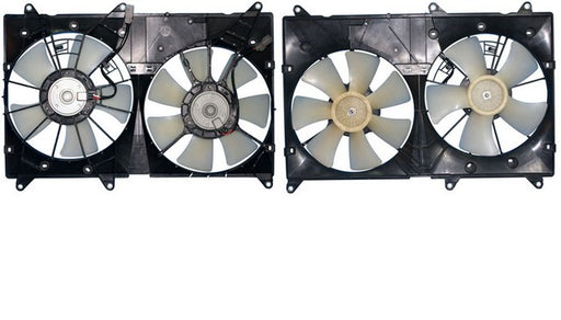 Dual Radiator and Condenser Fan Assembly Agility Autoparts 6025109