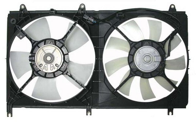 Dual Radiator and Condenser Fan Assembly Agility Autoparts 6026111