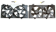 Dual Radiator and Condenser Fan Assembly Agility Autoparts 6028117