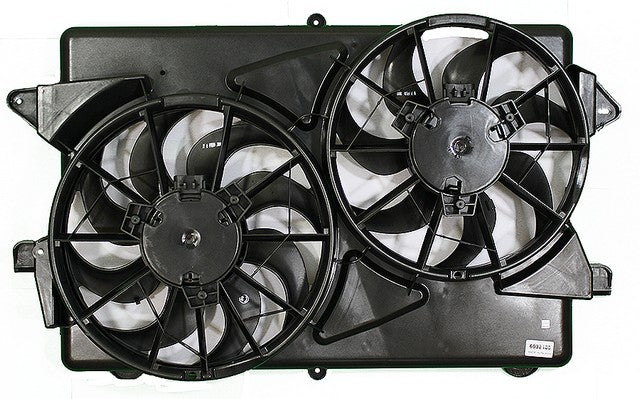 Dual Radiator and Condenser Fan Assembly Agility Autoparts 6032106
