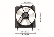 Engine Cooling Fan Assembly Agility Autoparts 6034108