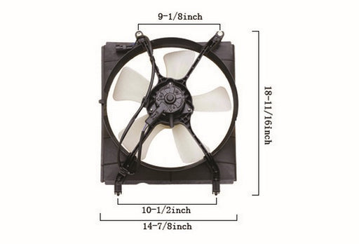 Engine Cooling Fan Assembly Agility Autoparts 6034108