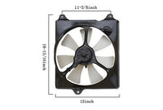 A/C Condenser Fan Assembly Agility Autoparts 6034109