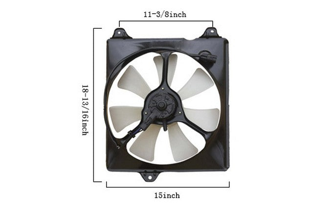 A/C Condenser Fan Assembly Agility Autoparts 6034109