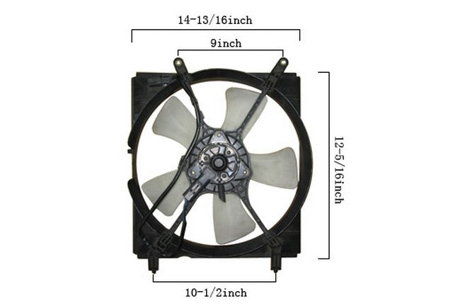 Engine Cooling Fan Assembly Agility Autoparts 6034110