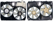 Dual Radiator and Condenser Fan Assembly Agility Autoparts 6034140