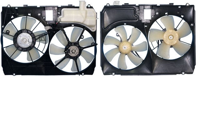 Dual Radiator and Condenser Fan Assembly Agility Autoparts 6034141