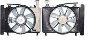 Dual Radiator and Condenser Fan Assembly Agility Autoparts 6034148