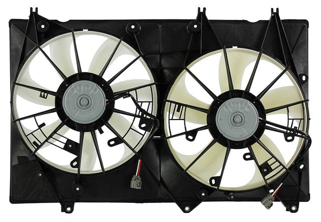 Dual Radiator and Condenser Fan Assembly Agility Autoparts 6034155