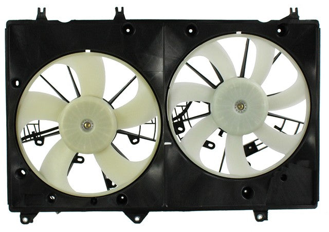 Dual Radiator and Condenser Fan Assembly Agility Autoparts 6034155