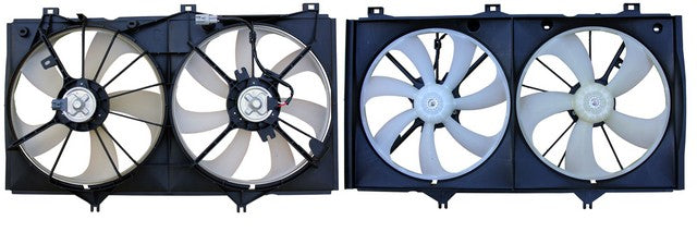 Dual Radiator and Condenser Fan Assembly Agility Autoparts 6034156