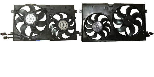 Dual Radiator and Condenser Fan Assembly Agility Autoparts 6035101