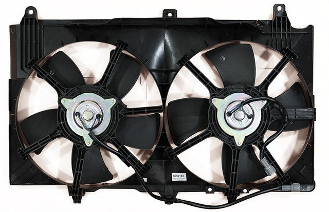 Dual Radiator and Condenser Fan Assembly Agility Autoparts 6036102