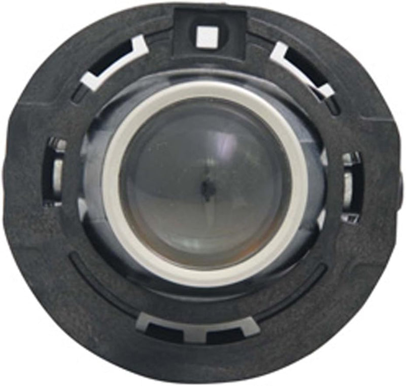 Driver or Passenger Side Fog Light Assembly – Round Halogen Projector Type
