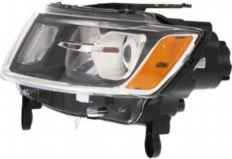 Driver Side Halogen Headlight Assembly – Chrome Bezel – For Laredo and Limited Models