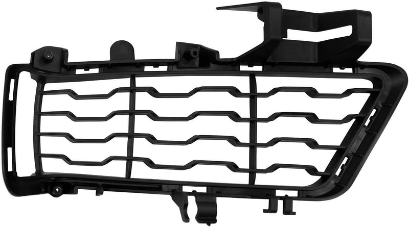 Driver Side Fog Lamp Hole Cover; For Sedan; With M-Race Package; Textured Black; Made of PP Plastic