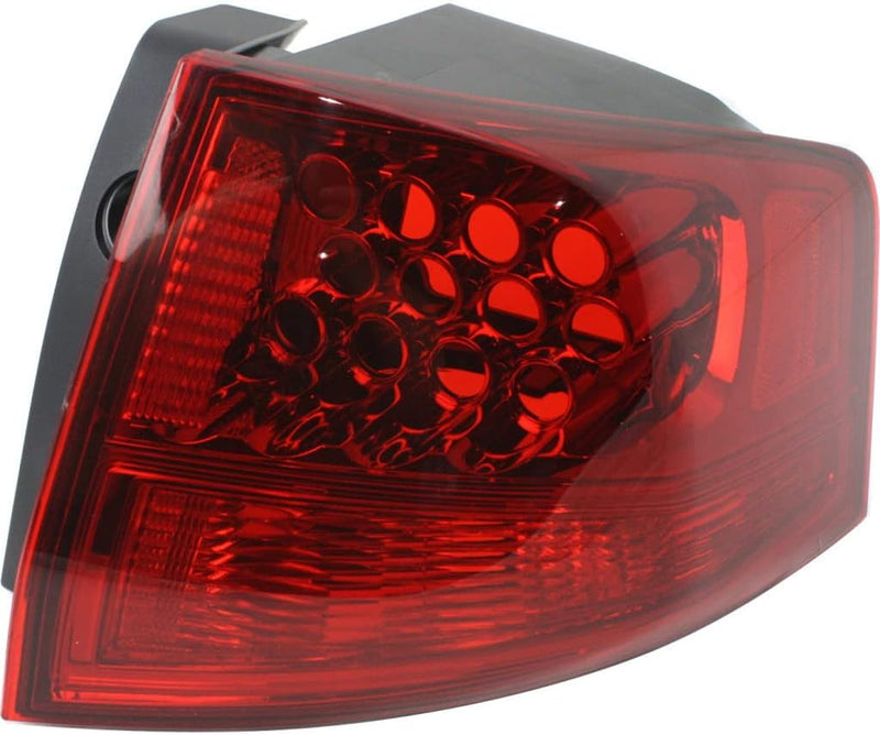 Passenger Side Outer Tail Light Lens And Housing