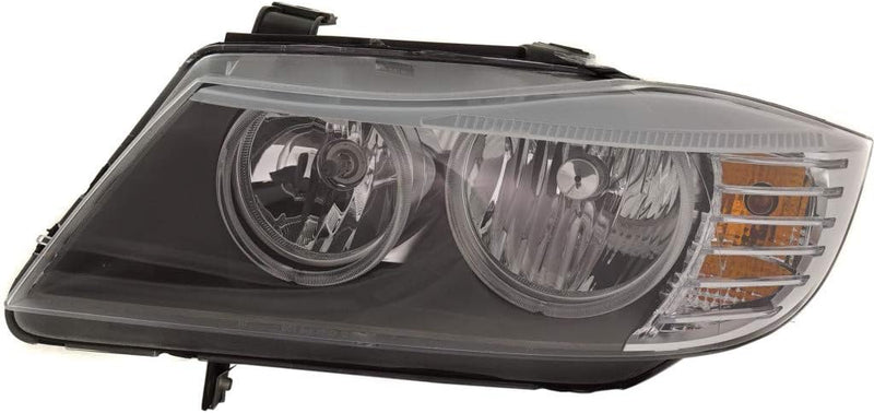 Driver Side Halogen Headlight Assembly – For Sedan and Wagon Models
