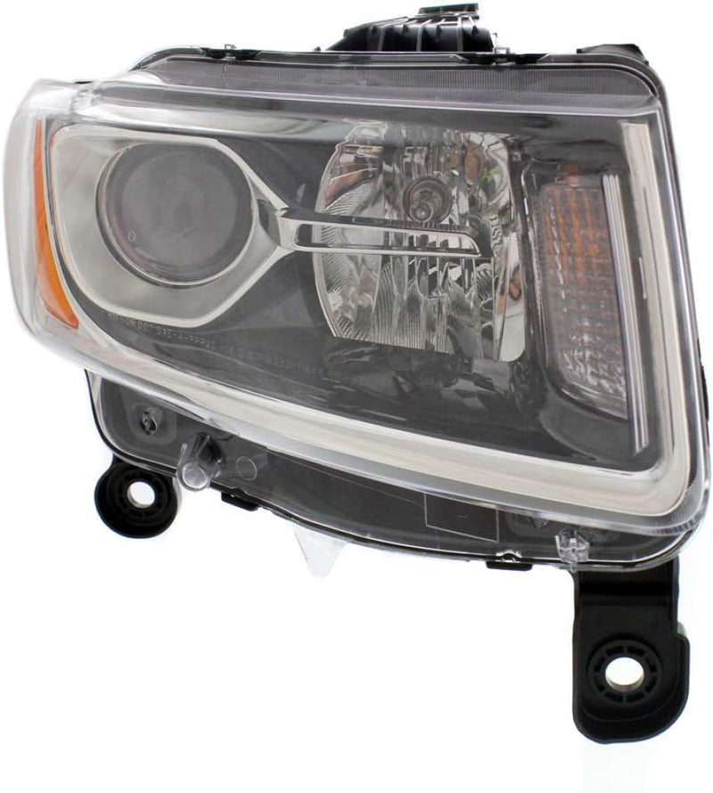 Passenger Side Halogen Headlight Assembly – Chrome Bezel – For Laredo and Limited Models