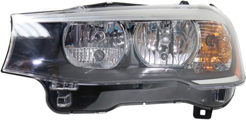 Driver Side Halogen Headlight Assembly – Without Logo
