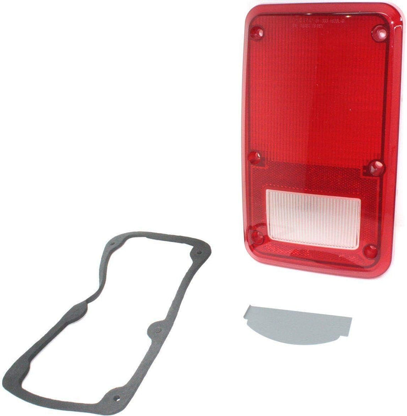 Passenger Side Tail Light Lens