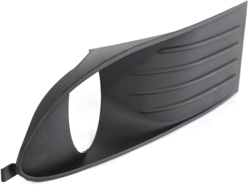 Passenger Side Front Fog Light Bezel – Textured – With 1-Piece Bumper