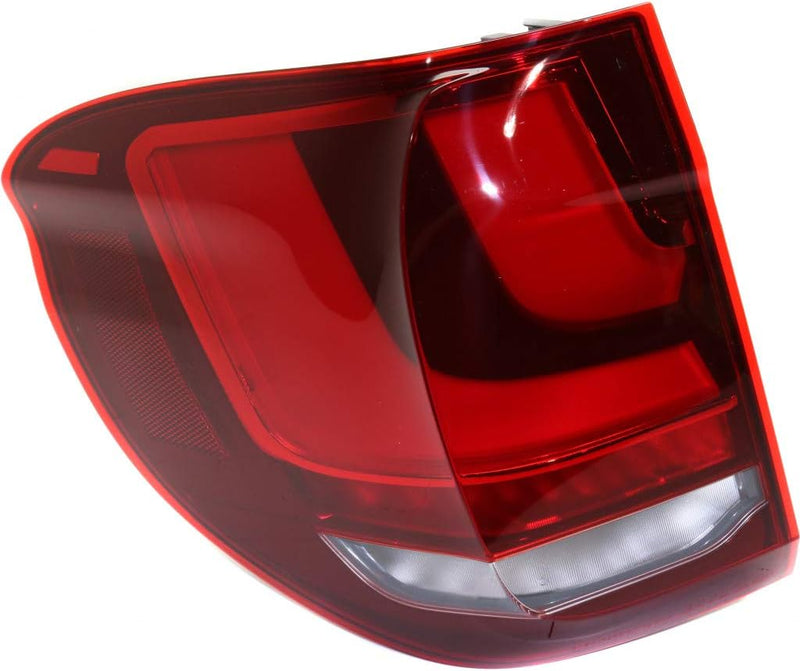 Driver Side Outer Tail Light Assembly – Body Mounted – Without Logo