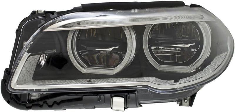 Driver Side LED Headlight Lens and Housing – Includes Hybrid – Without Logo