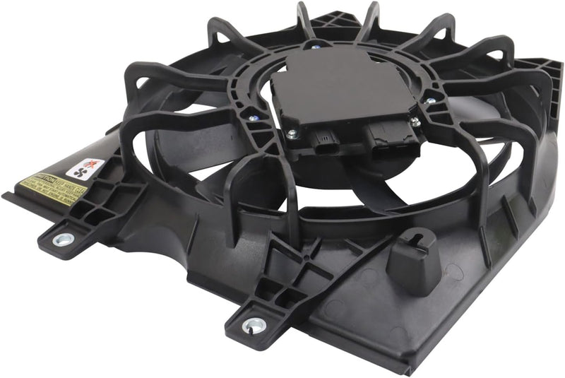 Driver Side Engine Cooling Fan Assembly; 3.0 Liter V6 Turbocharged
