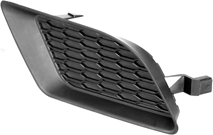 Driver Side Fog Light Cover; Without SRT-8; Made of Plastic