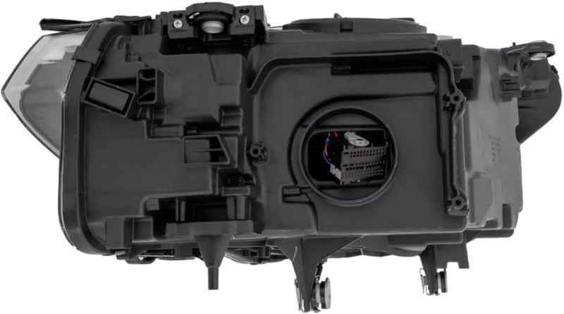 Passenger Side Headlight Lens and Housing – Without Adaptive Lamps – LED Low Beam/Halogen High Beam – Without Logo