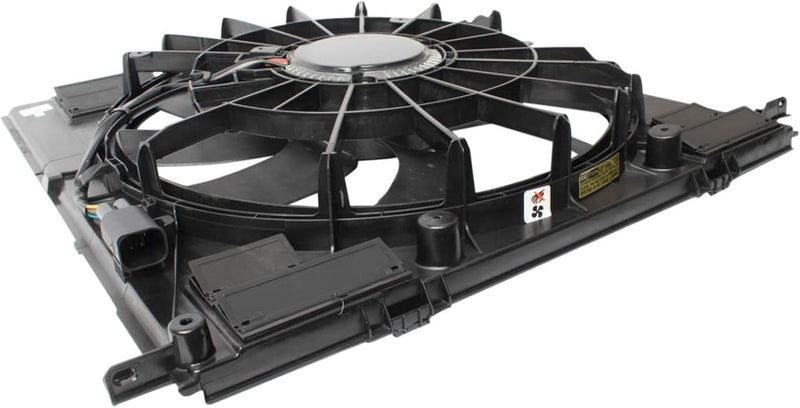 Radiator and Condenser Fan Assembly – One Big Fan – 2.0L L4 – Without Towing Package