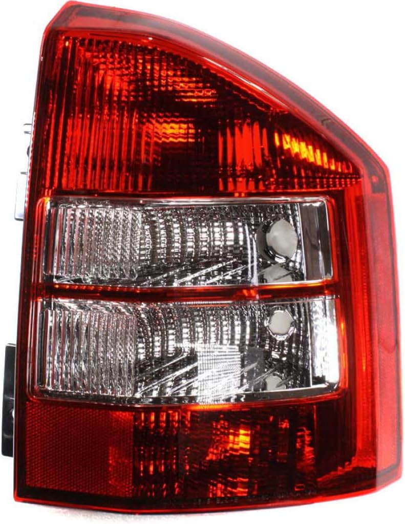 Passenger Side Outer Tail Light Lens and Housing