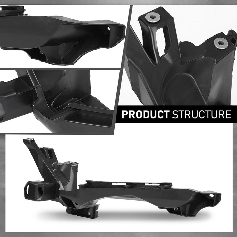 Driver Side Head Light Bracket; Made of Plastic