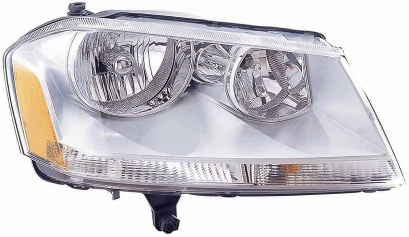 Passenger Side Headlight Assembly – With Chrome Bezel