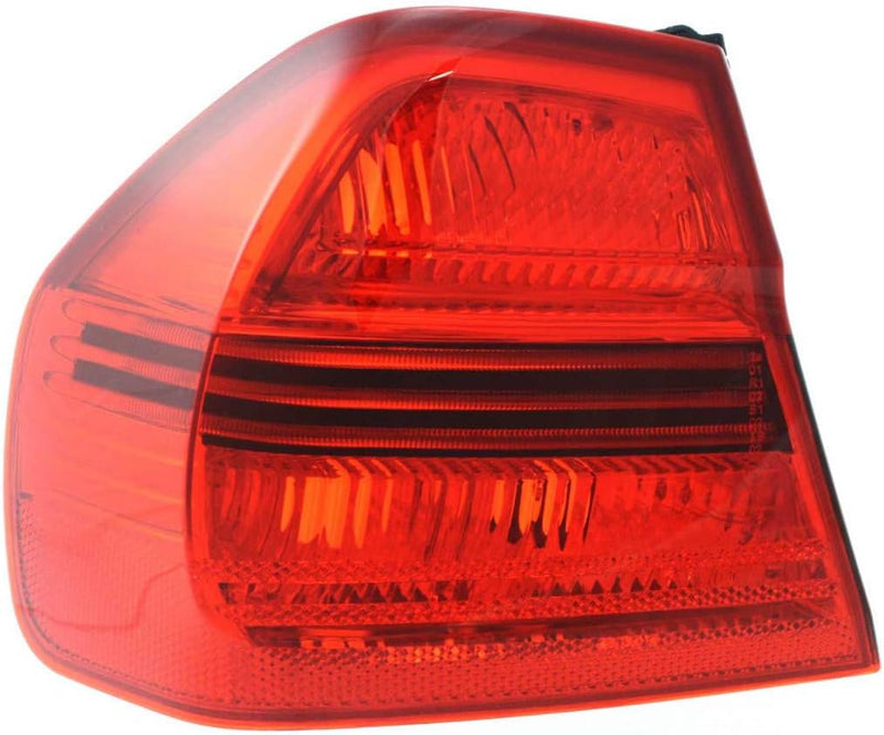 Driver Side Outer Tail Light Lens and Housing