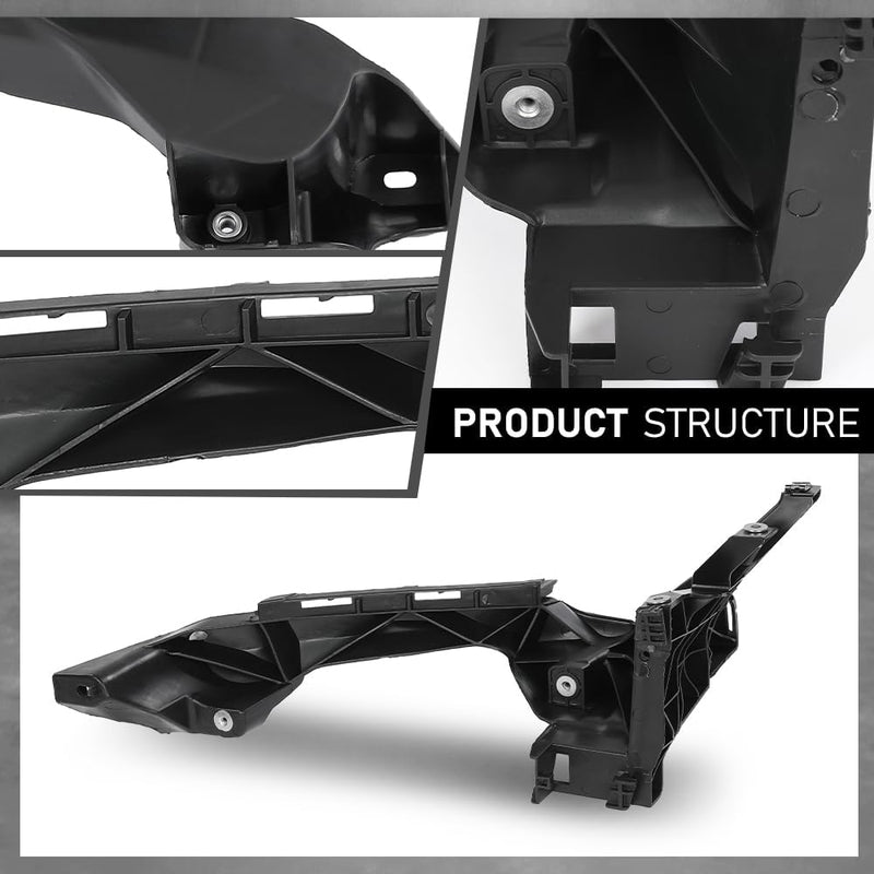 Driver Side Head Light Bracket; Made of Plastic