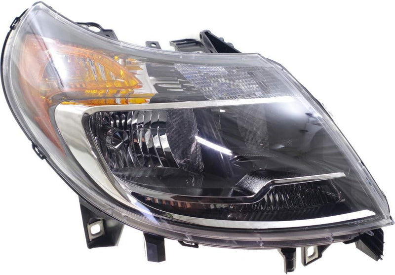 Passenger Side Halogen Headlight Assembly – With Daytime Running Lamp