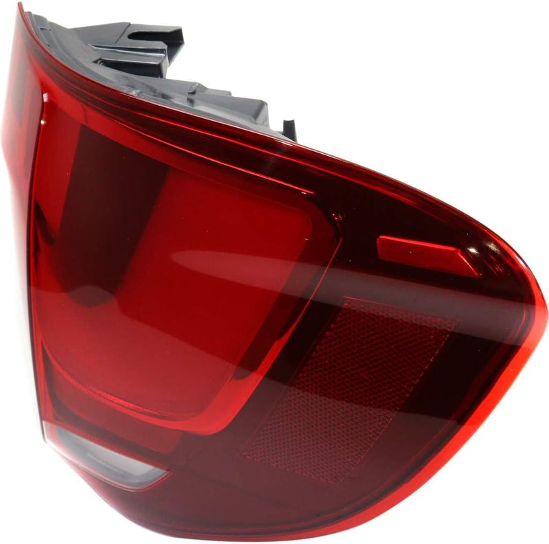 Passenger Side Outer Tail Light Assembly – Body Mounted – Without Logo