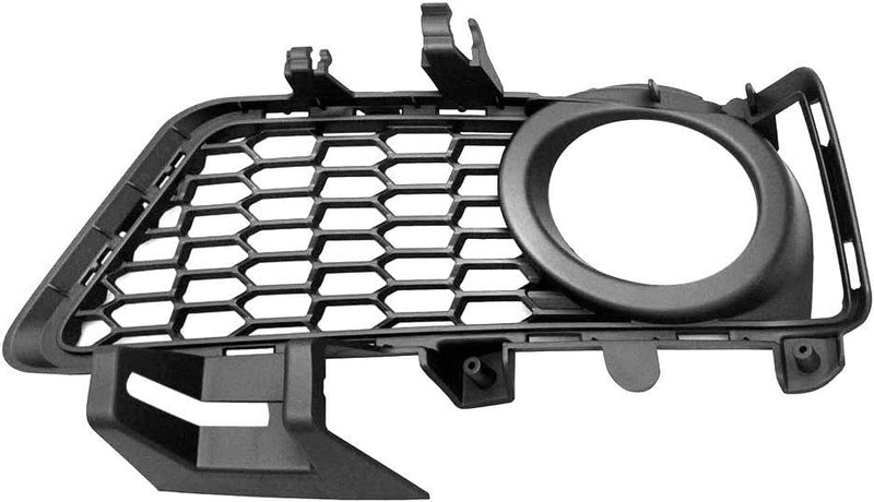 Front Driver Side Fog Light Bezel; With M-Sport; Black; Made of PP Plastic