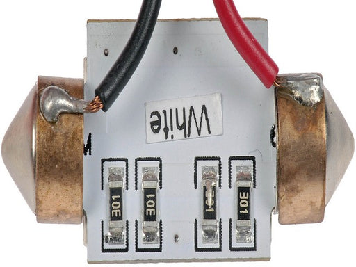 License Plate Light Bulb Dorman 6461W-SMD