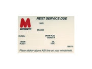 Service Reminder Sticker Dorman-AutoGrade 65287