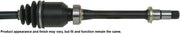 CV Axle Assembly Cardone 66-5169