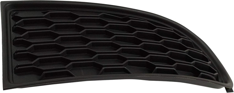Driver Side Fog Light Cover – Honeycomb Pattern – For Use with 1-Piece Covers – Made of PP Plastic